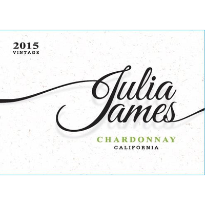 Julia James California Chardonnay 750ml - Available at Wooden Cork