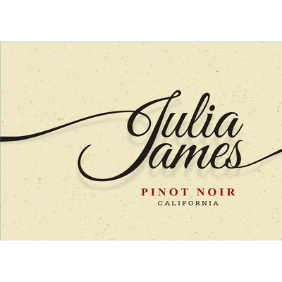 Julia James California Pinot Noir 750ml - Available at Wooden Cork