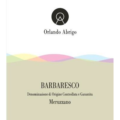 Orlando Abrigo Meruzzano Barbaresco DOCG Nebbiolo 750ml - Available at Wooden Cork