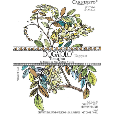 Carpineto Dogajolo Tuscany White Blend 750ml - Available at Wooden Cork