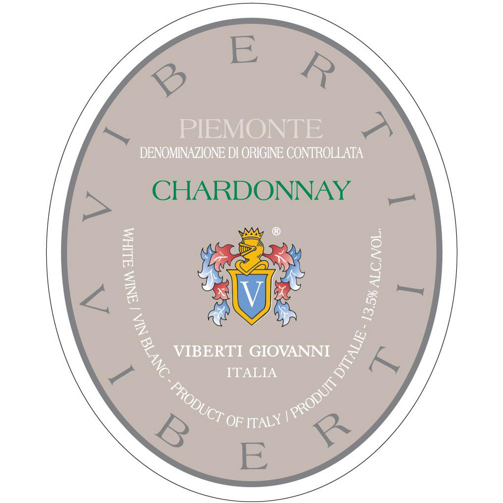 Viberti Piemonte DOC Chardonnay 750ml - Available at Wooden Cork