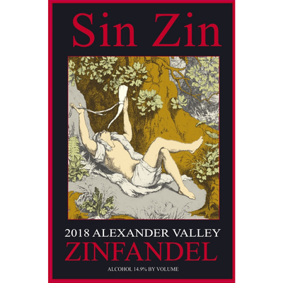 Alexander Valley Vineyards Sin Zin Alexander Valley Zinfandel 750ml - Available at Wooden Cork