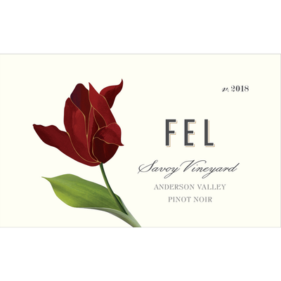 FEL Savoy Vineyard Anderson Valley Pinot Noir 750ml - Available at Wooden Cork