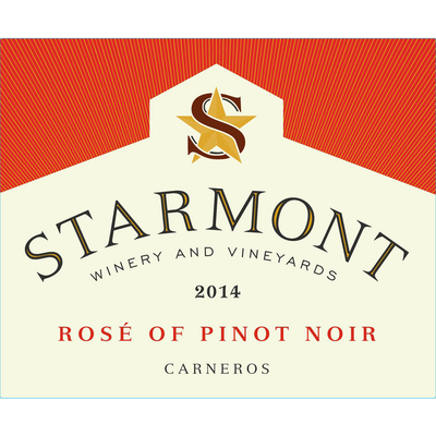 Starmont Carneros Rose Pinot Noir 750ml - Available at Wooden Cork