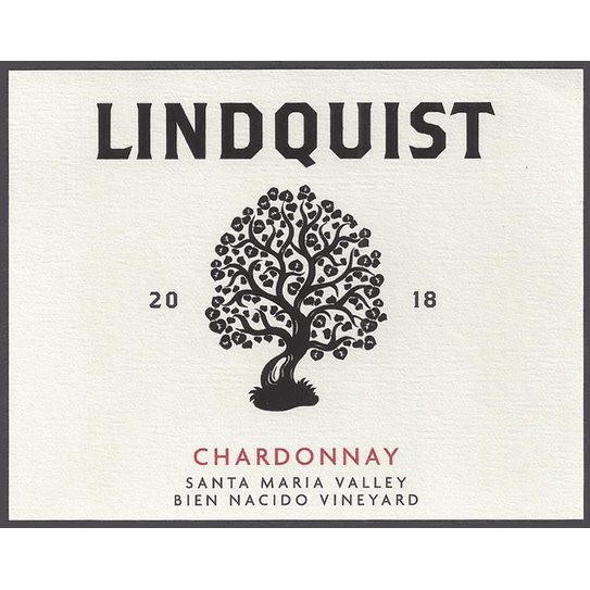Lindquist Family Wines Santa Maria Valley Bien Nacido Vineyard Chardonnay 750ml - Available at Wooden Cork