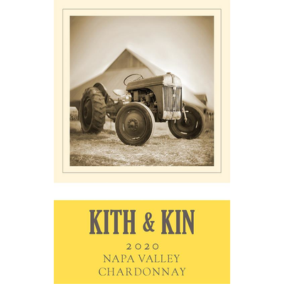 Kith & Kin Napa Valley Chardonnay 750ml - Available at Wooden Cork