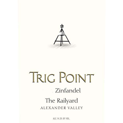 Trig Point Alexander Valley The Railyard Zinfandel 750ml - Available at Wooden Cork