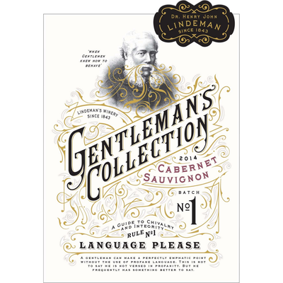 Lindeman's Gentleman's Collection California Cabernet Sauvignon 750ml - Available at Wooden Cork