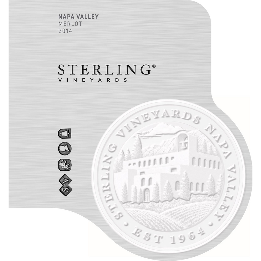Sterling Vineyards Napa Valley Merlot 750ml - Available at Wooden Cork
