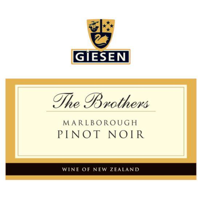 Giesen The Brothers Wairau Valley Pinot Noir 750ml - Available at Wooden Cork
