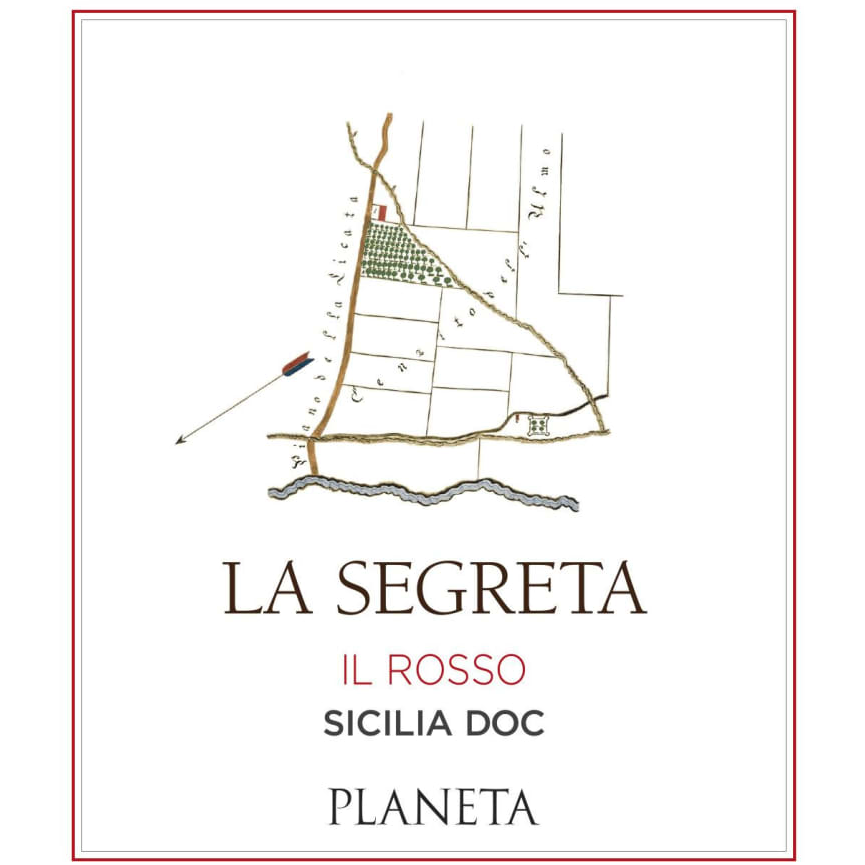 Planeta La Segreta Sicily Rosso Red Blend 750ml - Available at Wooden Cork