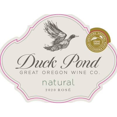 Duck Pond Natural Rose 750ml - Available at Wooden Cork