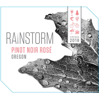 Rainstorm Oregon Pinot Noir Rose 750ml - Available at Wooden Cork