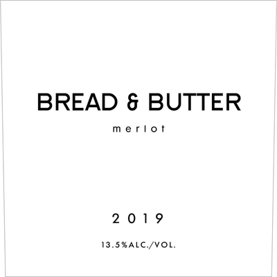 Bread & Butter California Merlot 750ml - Available at Wooden Cork