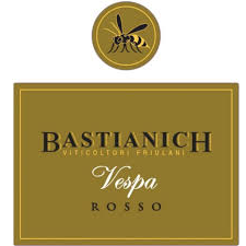 Bastianich Vespa Rosso Venezia Giulia IGT Red Blend 750ml - Available at Wooden Cork