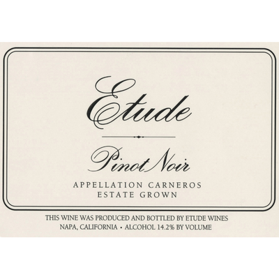 Etude Carneros Pinot Pinot Noir 750ml - Available at Wooden Cork