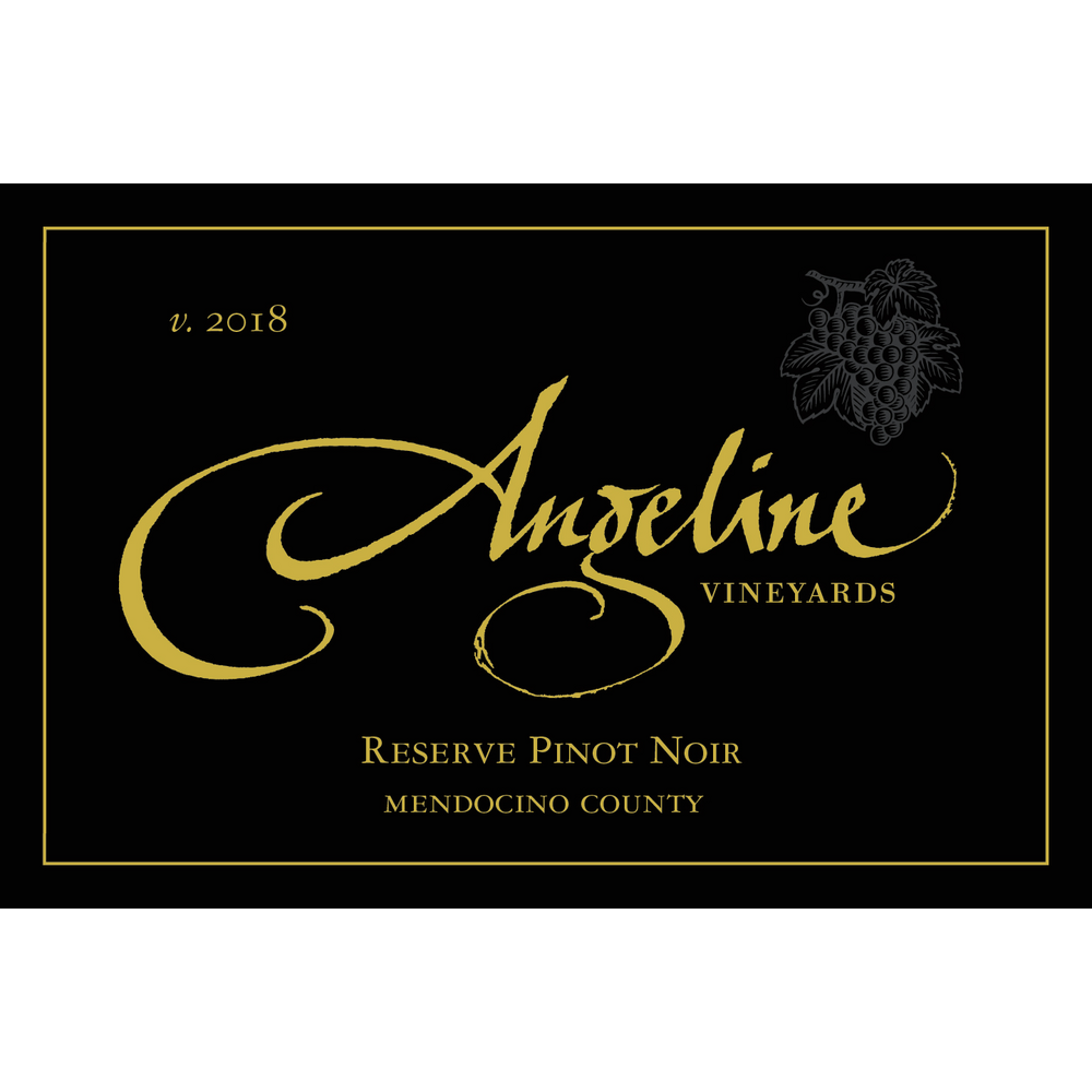 Angeline Mendocino Reserve Pinot Noir 750ml - Available at Wooden Cork