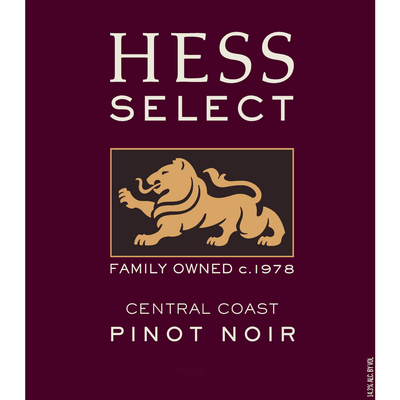 Hess Select Central Coast Pinot Noir 750ml - Available at Wooden Cork