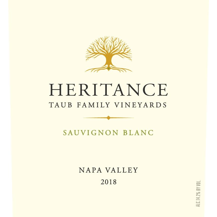 Taub Family Vineyards 'Heritance' Napa Sauvignon Blanc 750ml - Available at Wooden Cork