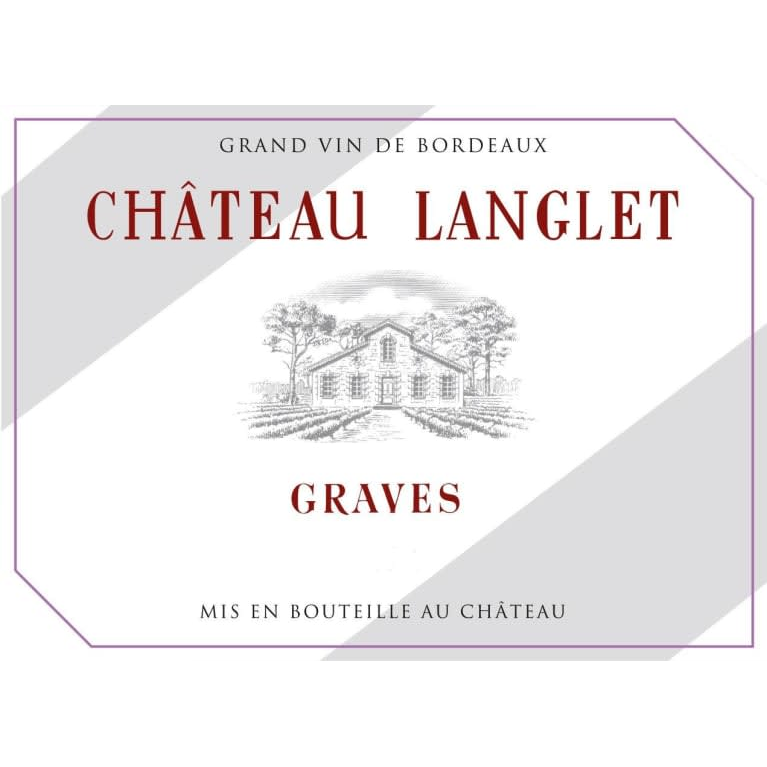 Chateau Langlet Graves Red Bordeaux Blend 750ml - Available at Wooden Cork