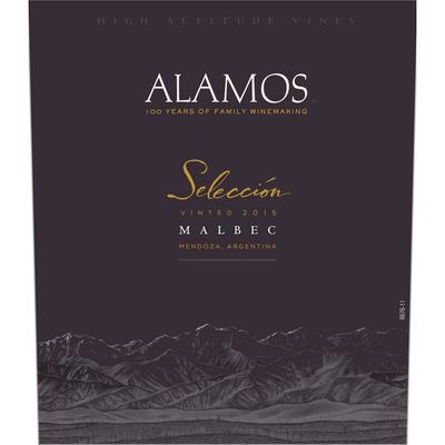 Alamos Seleccion Mendoza Argentina Malbec 750ml - Available at Wooden Cork