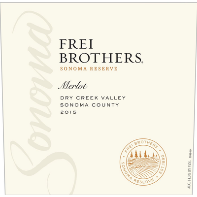 Frei Brothers Sonoma Reserve Dry Creek Valley Merlot 750ml - Available at Wooden Cork