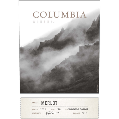 Columbia Winery Washington State Merlot 750ml - Available at Wooden Cork