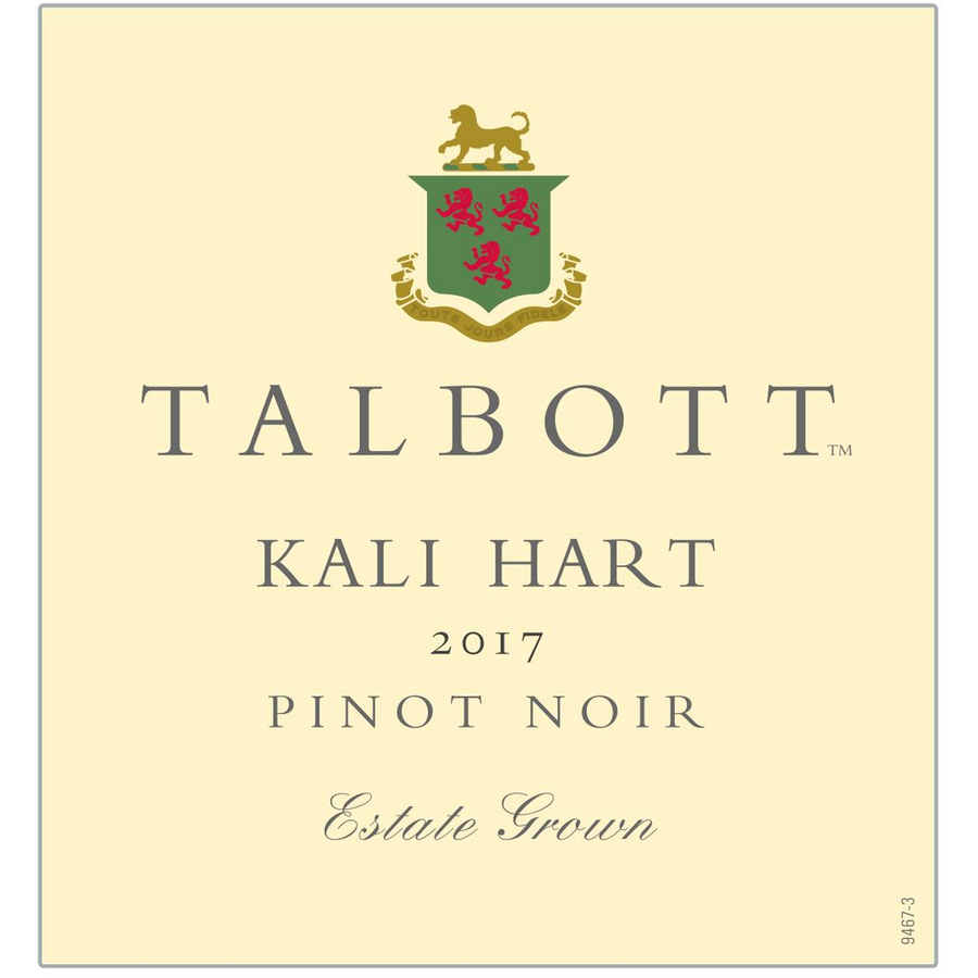 Talbott Monterey Kali Hart Pinot Noir 750ml - Available at Wooden Cork