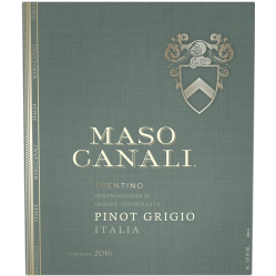 Maso Canali Trentino Pinot Grigio 750ml - Available at Wooden Cork