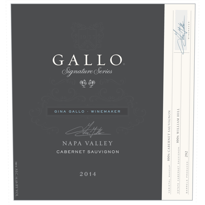 Gallo Signature Series Napa Valley Cabernet Sauvignon 750ml - Available at Wooden Cork