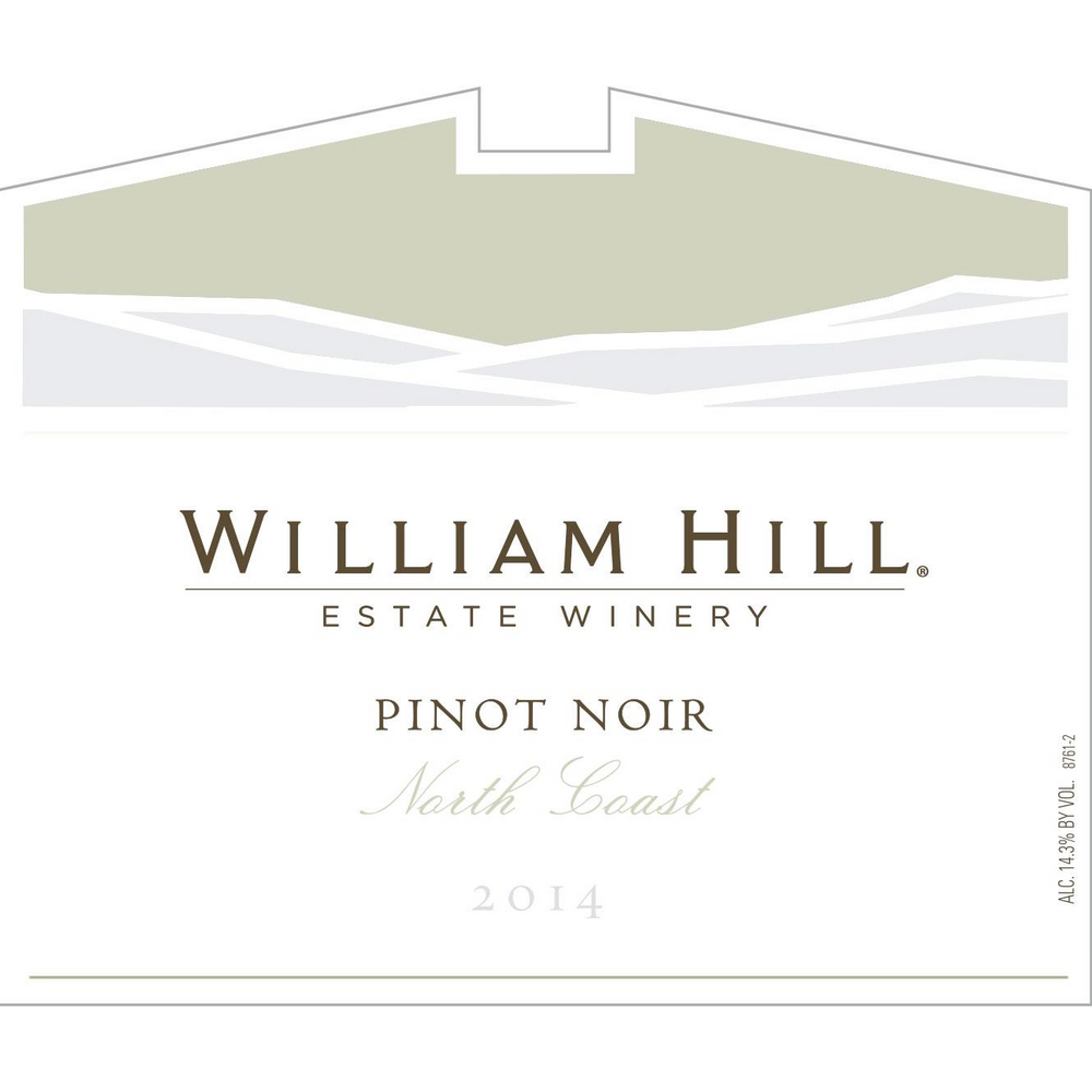 William Hill Estate Winery North Coast Pinot Noir 750ml - Available at Wooden Cork