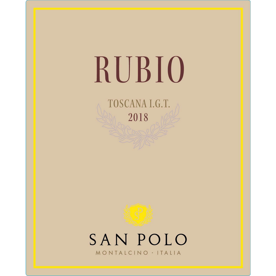 Poggio San Polo Rubio Toscana IGT Red Blend 750ml - Available at Wooden Cork