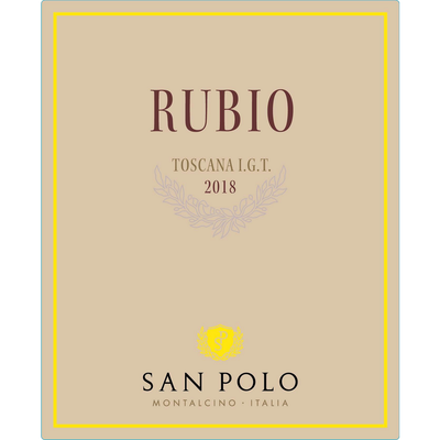 Poggio San Polo Rubio Toscana IGT Red Blend 750ml - Available at Wooden Cork