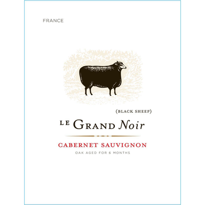 Le Grand Noir France Cabernet Sauvignon 750ml - Available at Wooden Cork
