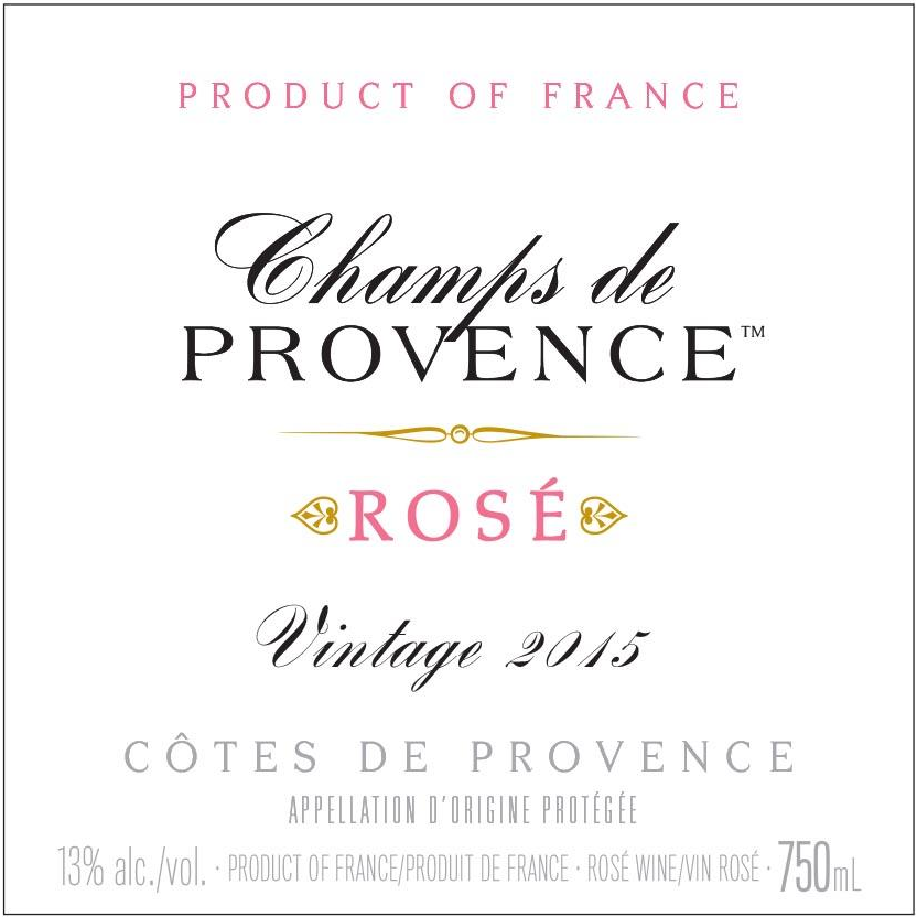 Champs De Provence Cotes De Provence Rose 750ml - Available at Wooden Cork