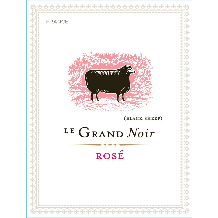Le Grand Noir France Rose 750ml - Available at Wooden Cork