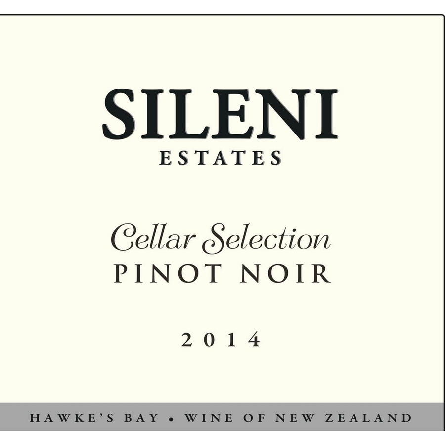 Sileni Estates Hawke's Bay Pinot Noir 750ml - Available at Wooden Cork