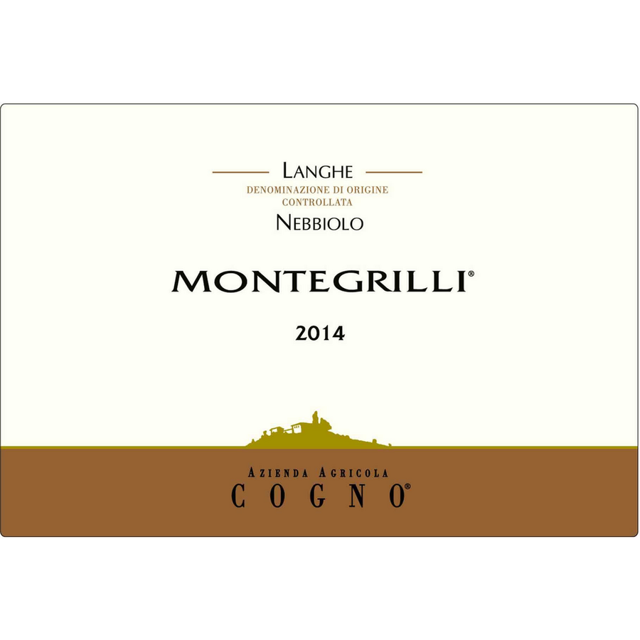 Elvio Cogno Montegrilli Langhe DOC Nebbiolo 750ml - Available at Wooden Cork