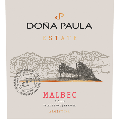 Dona Paula Estate Lujan De Cuyo Malbec 750ml - Available at Wooden Cork