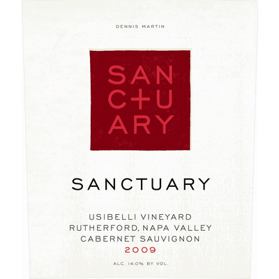 Sanctuary Usibelli Vineyards Rutherford Cabernet Sauvignon 750ml - Available at Wooden Cork
