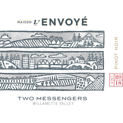 Maison L'Envoye Willamette Valley Two Messengers Pinot Noir 750ml - Available at Wooden Cork