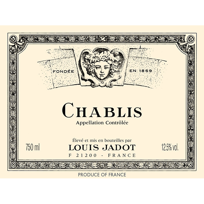 Louis Jadot Chablis Chardonnay 750ml - Available at Wooden Cork