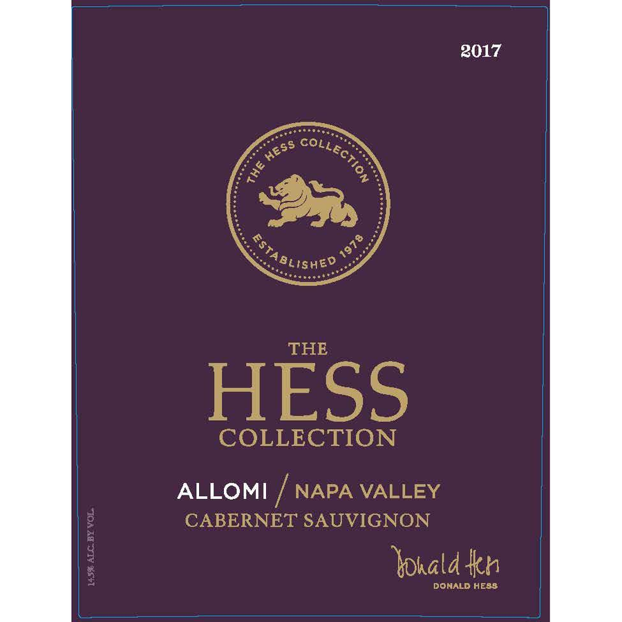 Hess Collection Napa Valley Allomi Vineyard Cabernet Sauvignon 750ml - Available at Wooden Cork