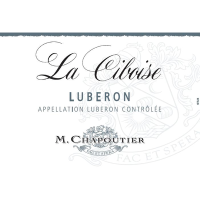 M. Chapoutier La Ciboise Luberon Rouge 750ml - Available at Wooden Cork