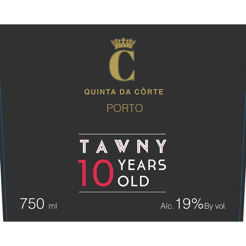 Quinta Da Corte 10 Years Old Tawny Port 750ml - Available at Wooden Cork