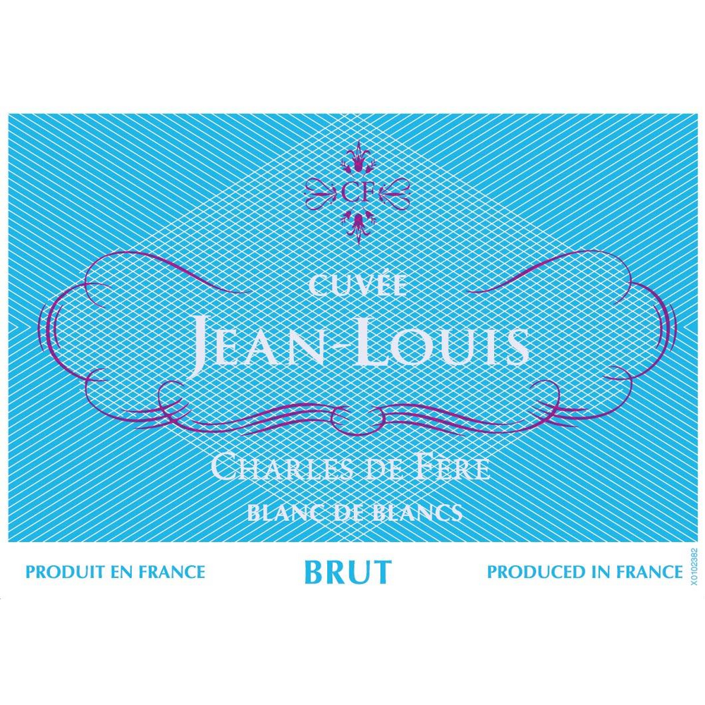 Charles de Fere Jean Louis France Blanc de Blancs Cuvee 750ml - Available at Wooden Cork
