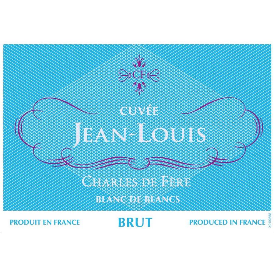 Charles de Fere Jean Louis France Blanc de Blancs Cuvee 750ml - Available at Wooden Cork