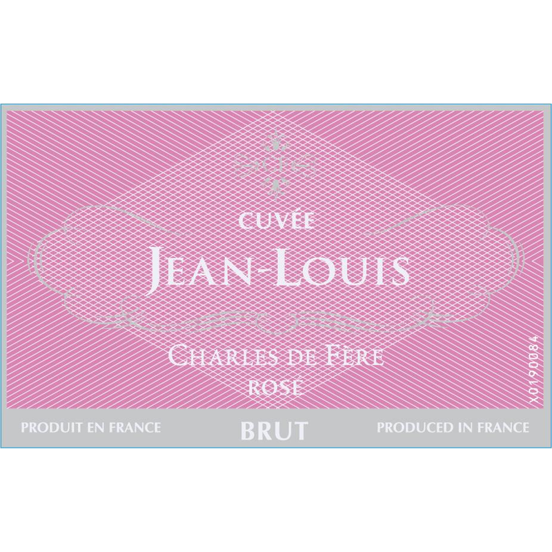 Charles de Fere Jean Louis France Sparkling Rose 750ml - Available at Wooden Cork