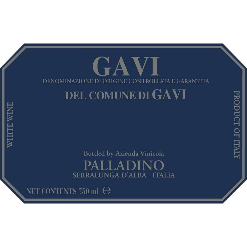 Palladino Gavi Cortese 750ml - Available at Wooden Cork