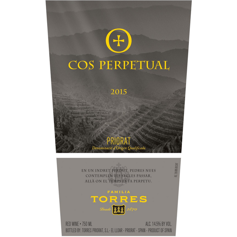 Torres Perpetual Priorat Red Blend 750ml - Available at Wooden Cork